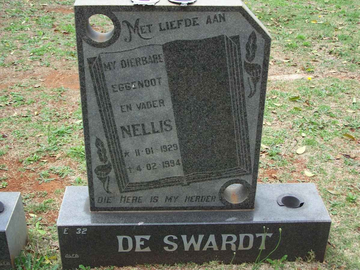 SWARDT Nellis, de 1929-1994