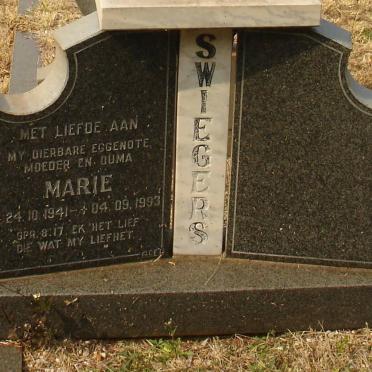 SWIEGERS Marie 1941-1993