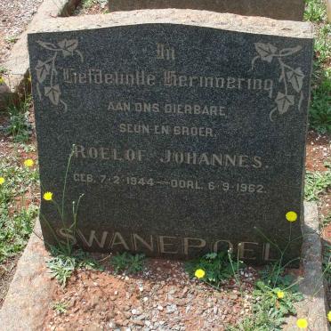 SWANEPOEL Roelof Johannes 1944-1962