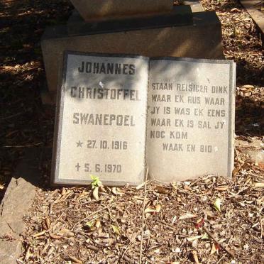 SWANEPOEL Johannes Christoffel 1916-1970