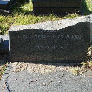 SWANEPOEL Hendrik J. &amp; Rachel E. 1920-1982