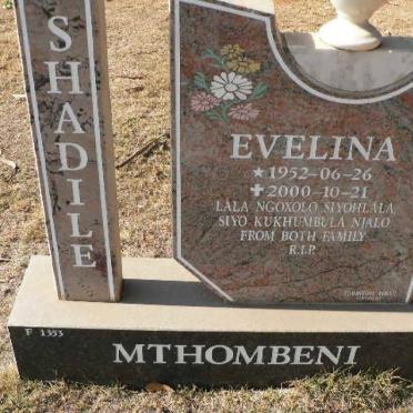 SHADILE Evelina 1952-2000