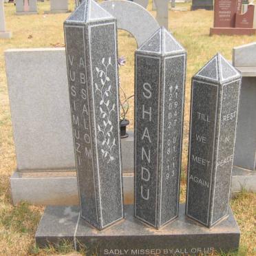 SHANDU Vusimui Absalom 1947-2002