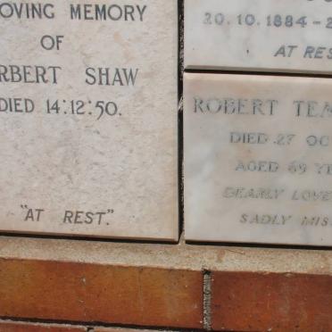 SHAW Herbert -1950 :: TEMPLETON Robert -1951