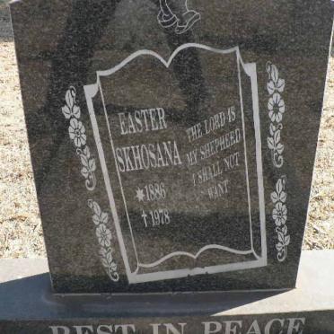 SKHOSANA Easter 1886-1978