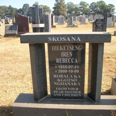 SKOSANA Dieketseng Iren Rebecca 1955-2000