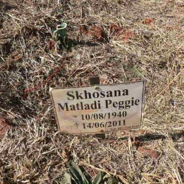 SKHOSANA Matladi Peggie 1940-2011