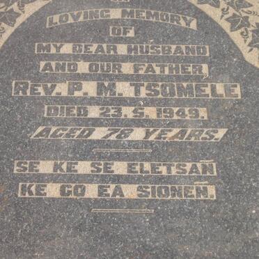 TSOMELE P.M. -1949