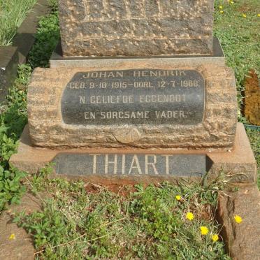 THIART Johan Hendrik 1915-1960