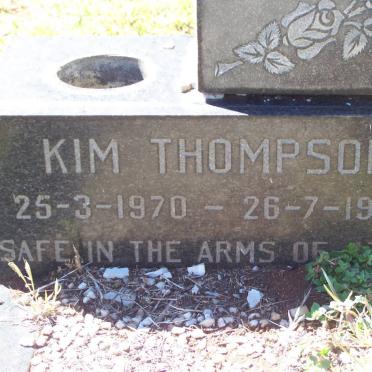 THOMPSON Kim 1970-1970