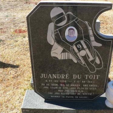 TOIT Juandré, du 1998-2007