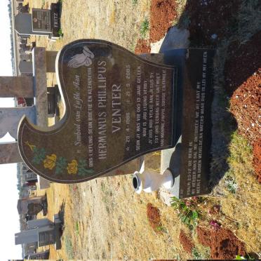 VENTER Hermanus Phillipus 1986-2005