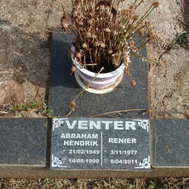 VENTER Abraham Hendrik 1949-1990 :: VENTER Renier 1977-2011