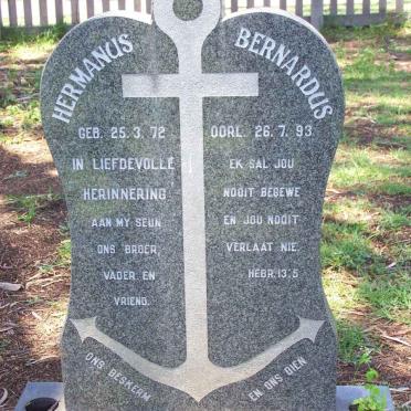 VENTER Hermanus Bernardus 1972-1993 [72-93]
