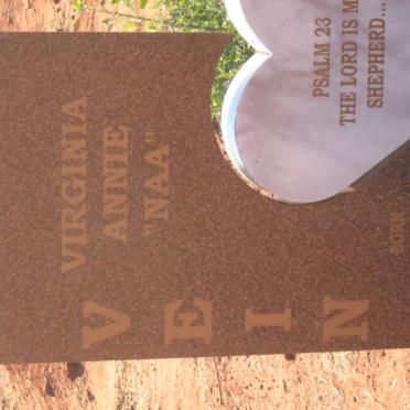 VEIN Virginia Annie 1935-2012
