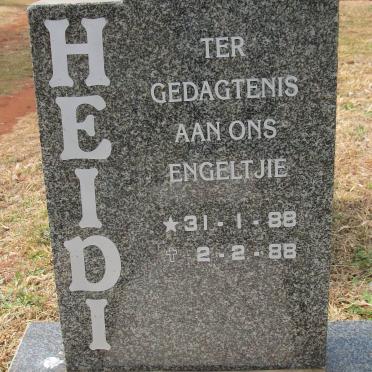 VENTER Heidi 1988-1988