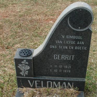VELDMAN Gerrit 1971-1979