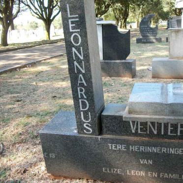VENTER Leonardus