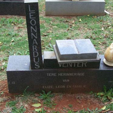 VENTER Leonardus