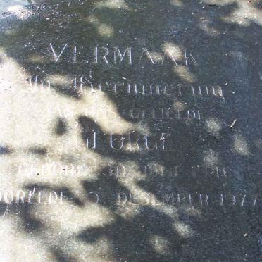 VERMAAK George 1946-1977