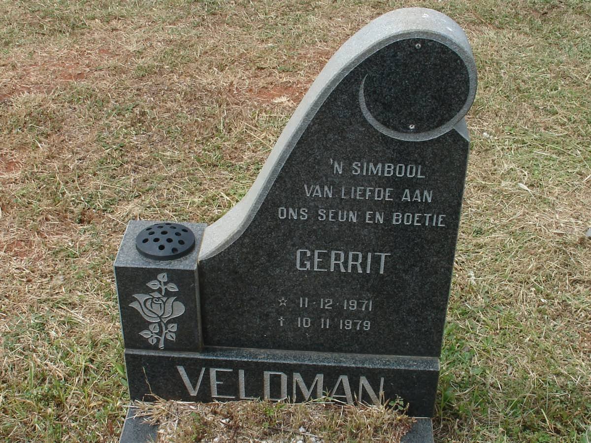 VELDMAN Gerrit 1971-1979