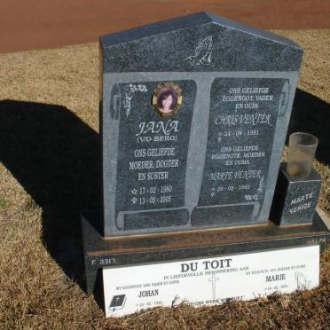 VENTER :: DU TOIT