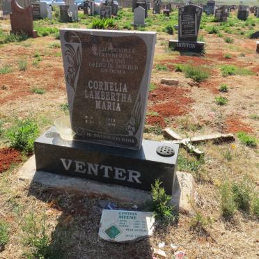 VENTER Cornelia Lambertha Maria 1920-2009