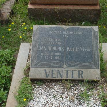 VENTER Jan Hendrik 1913-1961