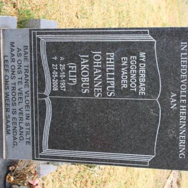 VENTER Phillipus Johannes Jakobus 1957-2008