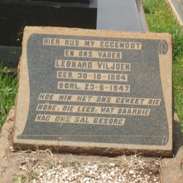 VILJOEN Leonard 1884-1947