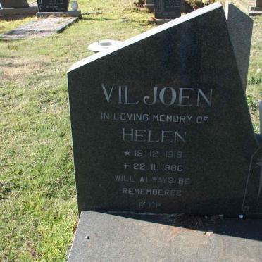 VILJOEN Helen 1919-1980