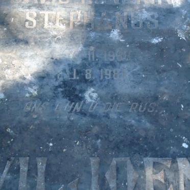 VILJOEN David Hendrik Stephanus 1908-1981