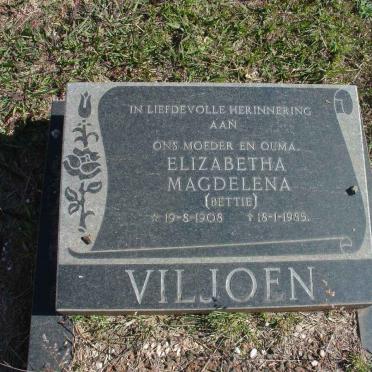 VILJOEN Elizabetha Magdelena 1908-1985