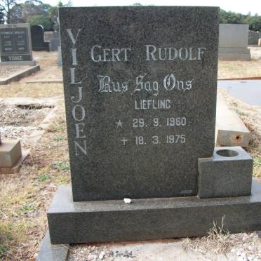 VILJOEN Gert Rudolf 1960-1975