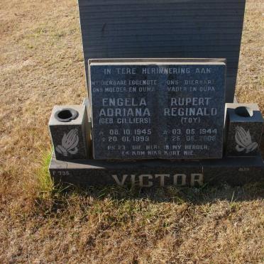 VICTOR Rupert Reginald 1944-2006 &amp; Engela Adriana CILLIERS 1945-1999