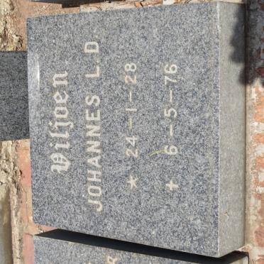 VILJOEN Johannes L.D. 1928-1976