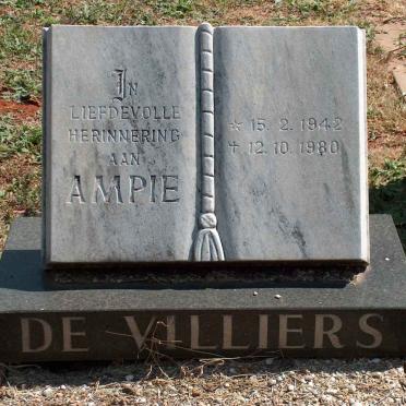 VILLIERS Ampie, de 1942-1980