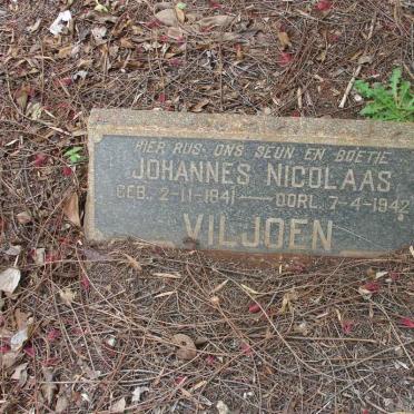 VILJOEN Johannes Nicolaas 1941-1942