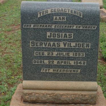 VILJOEN Josias Servaas 1893-1942