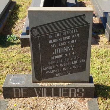 VILLIERS Johnny, de 1943-1985