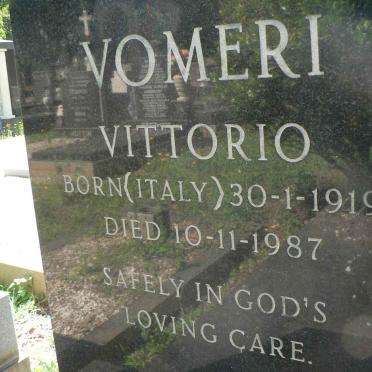 VOMERI Vittorio 1919-1987