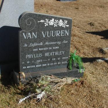 VUUREN Phyllis Heathley, van 1923-2004