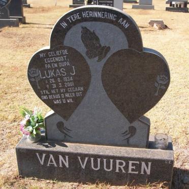 VUUREN Lukas J., van 1934-2001