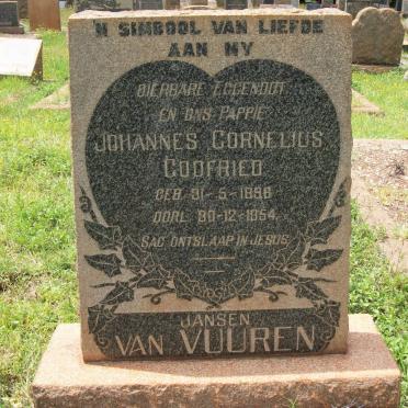 VUUREN Johannes Cornelius Godfried, Jansen van 1896-1954