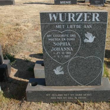WURZER Sophia Johanna 1918-1997