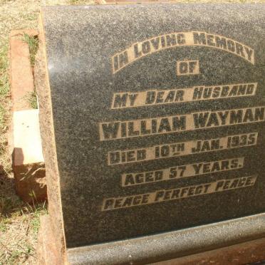 WAYMAN William -1935