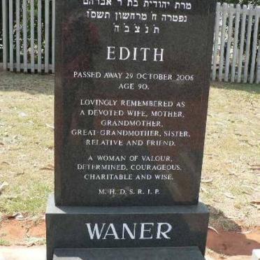 WANER Edith -2006