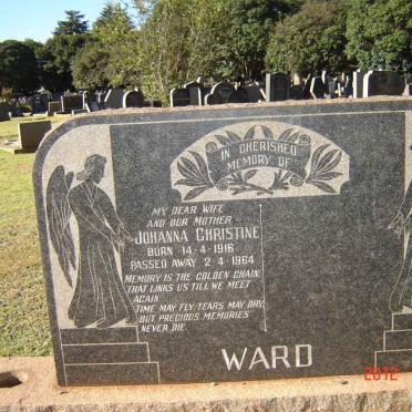 WARD Johanna Christine 1916-1964
