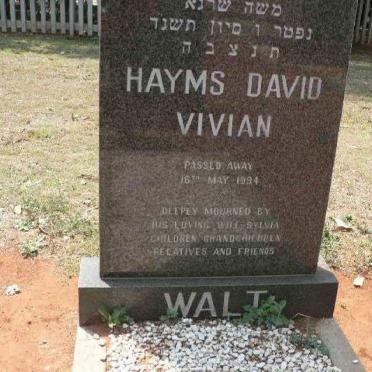 WALT Hayms David Vivian -1994