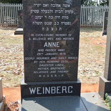 WEINBERG Anne -1978